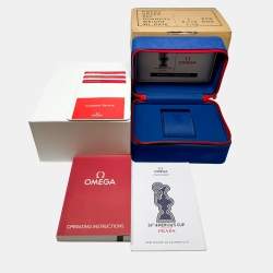 Pre Owned ساعة يد رجالية أوميغا سيماستر بلانيت أوشن 600 متر أمريكا كاب إصدار محدود 215.32.43.21.04.001 مستعملة 43.5 مم