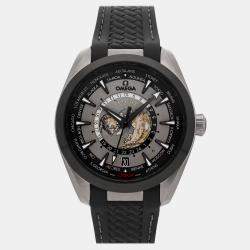 Pre Owned ساعة يد أوميغا سيماستر أكوا تيرا 150M كرونومتر 220.92.43.22.99.001 أوتوماتيك 43 مم مستخدمة