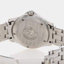 Pre Owned Omega Seamaster 2511.31 Silver Stainless Steel Quartz Men's Wristwatches 36mm