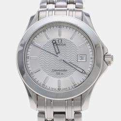 Pre Owned Omega Seamaster 2511.31 Silver Stainless Steel Quartz Men's Watches 36mm