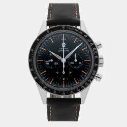 Pre Owned Omega Speedmaster 1st Omega In Space 310.32.40.50.06.001 Black Stainless Steel Manual Winding Men's Watches 39mm
