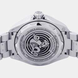Pre Owned Omega Seamaster Planet Ocean 215.30.46.21.03.001 Blue Stainless Steel Automatic Men's Wristwatch 45.5mm