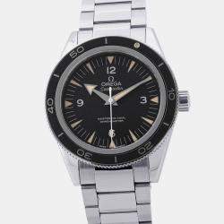 Pre Owned Omega Seamaster 233.30.41.21.01.001 Black Stainless Steel Automatic Men's Wristwatch 41mm