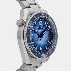 Pre Owned Omega Seamaster Planet Ocean 215.30.40.20.03.002 Blue Stainless Steel Automatic Men's Watches 39 mm