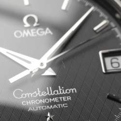 مملوكة مسبقًا Omega Constellation 1502.40 Black Dial Stainless Steel Men's Wristwatch 36 mm