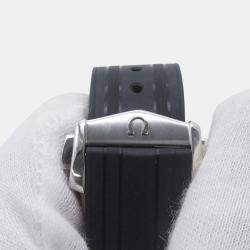 Pre Owned Omega Seamaster Diver 300M 210.30.42.20.01.001 Black Dial Stainless Steel Automatic Men's Wristwatch 42mm