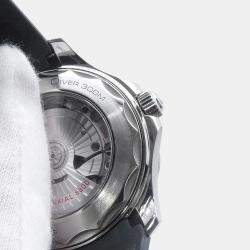 Pre Owned Omega Seamaster Diver 300M 210.30.42.20.01.001 Black Dial Stainless Steel Automatic Men's Wristwatch 42mm