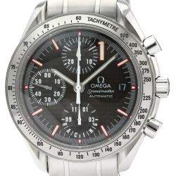 Pre Owned Omega Carbon Stainless Steel Speedmaster Racing Michael Schumacher 3519.50 Men's Wristwatch 39MM
