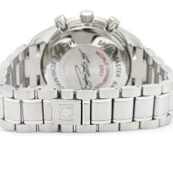 Pre Owned Omega Carbon Stainless Steel Speedmaster Racing Michael Schumacher 3519.50 Men's Wristwatch 39MM