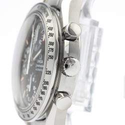 Pre Owned Omega Carbon Stainless Steel Speedmaster Racing Michael Schumacher 3519.50 Men's Wristwatch 39MM
