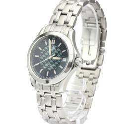 Omega Blue Stainless Steel Seamaster 120M Jacques Mayol Ltd Edition 2508.80 Men's Wristwatch 36 MM