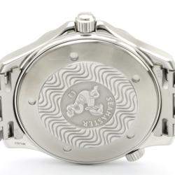 Pre Owned Omega Black Stainless Steel Seamaster Professional 300M 2261.50 Men's Wristwatch 41 MM