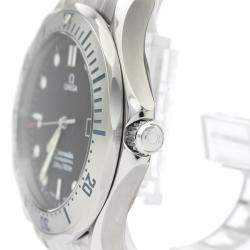Pre Owned Omega Black Stainless Steel Seamaster Professional 300M 2261.50 Men's Wristwatch 41 MM