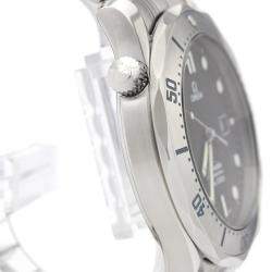 Pre Owned Omega Black Stainless Steel Seamaster Professional 300M 2261.50 Men's Wristwatch 41 MM