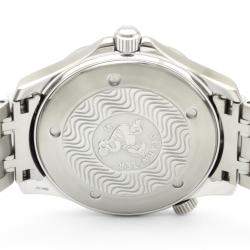 Pre Owned Omega White Stainless Steel Seamaster Professional 300M Quartz 2542.20 Men's Wristwatch 41 MM