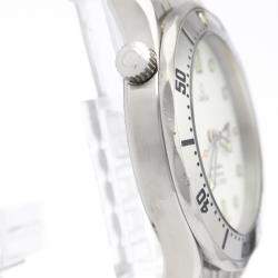 Pre Owned Omega White Stainless Steel Seamaster Professional 300M Quartz 2542.20 Men's Wristwatch 41 MM