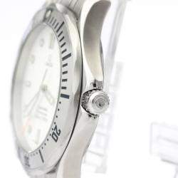 Pre Owned Omega White Stainless Steel Seamaster Professional 300M Quartz 2542.20 Men's Wristwatch 41 MM