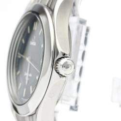 Pre Owned Omega Blue Stainless Steel Seamaster Quartz 2511.82 Men's Wristwatch 36 MM