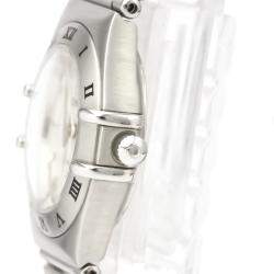 Pre Owned Omega Silver Stainless Steel Constellation Mini 1562.31 Women's Wristwatch 22 MM