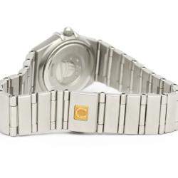 Pre Owned Omega Silver Stainless Steel Constellation Mini 1562.31 Women's Wristwatch 22 MM