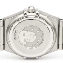 Pre Owned Omega Silver Stainless Steel Constellation Mini 1562.31 Women's Wristwatch 22 MM