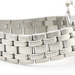 Pre Owned Omega Blue Stainless Steel Seamaster 120M Quartz 2511.81 Men's Wristwatch 36 MM