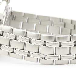 Pre Owned Omega Blue Stainless Steel Seamaster 120M Quartz 2511.81 Men's Wristwatch 36 MM