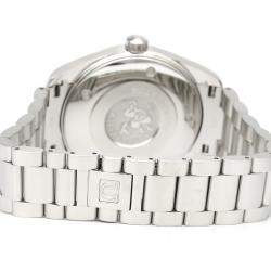 Pre Owned Omega Black Stainless Steel Seamaster Aqua Terra 2517.50 Quartz Men's Wristwatch 39 MM