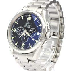 Pre Owned Omega Black Stainless Steel Aqua Terra Railmaster 2512.52.00 Card Men's Wristwatch 42 MM