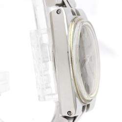 Omega Silver Stainless Steel Constellation Day Date Automatic 168.045 Men's Wristwatch 36 MM