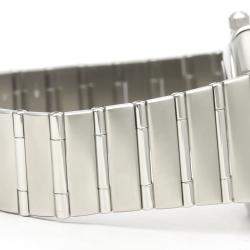 Omega Silver Diamonds Stainless Steel Constellation 1504.35 Men's Wristwatch 40 MM