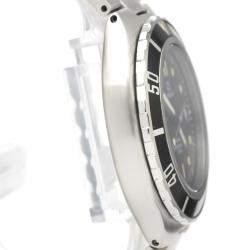 Omega Black Stainless Steel Seamaster Professional 200M 396.1052 Quartz Men's Wristwatch 36 MM