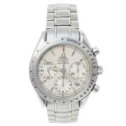 Omega Silver Stainless Steel Speedmaster 178.0068 Automatic Men's Wristwatch 39 mm