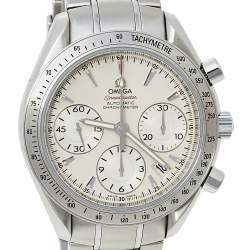 Omega Silver Stainless Steel Speedmaster 178.0068 Automatic Men's Wristwatch 39 mm
