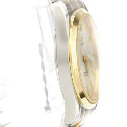 Omega Silver 18K Yellow Gold And Stainless Steel Seamaster Aqua Terra 2317.30 Men's Wristwatch 39 MM