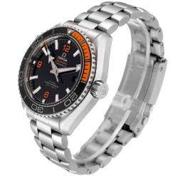 Omega Black Stainless Steel Planet Ocean 215.30.44.21.01.002 Men's Wristwatch 43.5 MM