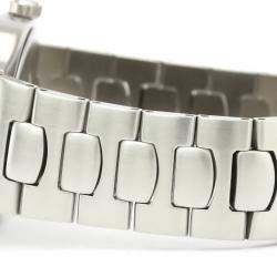 Pre Owned Omega Grey Gold Tone Stainless Steel Seamaster Polaris 396.1022 Women's Wristwatch 31 MM