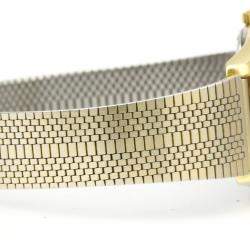Omega Silver Gold Plated Stainless Steel Seamaster Cal 562 Vintage 14763 Men's Wristwatch 35 MM