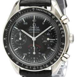 Omega Black Stainless Steel Speedmaster AC Milan 100th Anniversary LTD 3510.51 Men's Wristwatch 41 MM