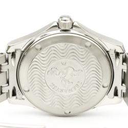 Pre Owned Omega Silver Stainless Steel Seamaster 120M Quartz 2511.31 Men's Wristwatch 36 MM