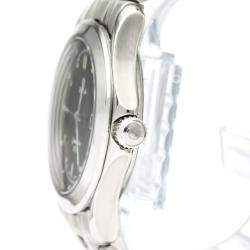 Pre Owned Omega Black Stainless Steel Seamaster 120M Quartz 2511.50 Men's Wristwatch 36 MM