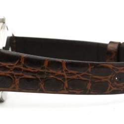 Pre Owned Omega Silver Stainless Steel Seamaster Date Cal 1012 Vintage Automatic 166.0167 Men's Wristwatch 36 MM