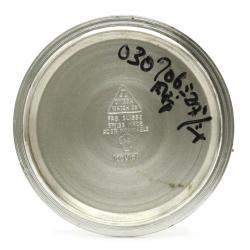 Pre Owned Omega Silver Stainless Steel Seamaster Date Cal 1012 Vintage Automatic 166.0167 Men's Wristwatch 36 MM