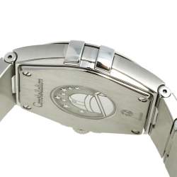 Pre Owned Omega Silver Stainless Steel Constellation 396.201 Men's Wristwatch 36 mm