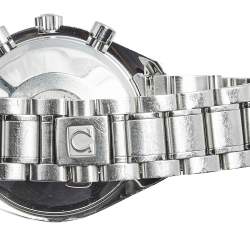 Pre Owned Omega Black Stainless Steel Speedmaster 3513.50.00 Men's Wristwtch 39 mm