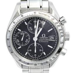 Pre Owned Omega Black Stainless Steel Speedmaster 3513.50.00 Men's Wristwtch 39 mm