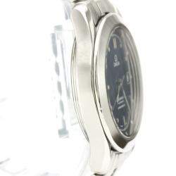 Omega Blue Stainless Steel Seamaster 120M Chronometer Automatic 2501.80 Men's Wristwatch 36 MM
