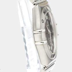 Omega Black Stainless Steel Constellation 2000 Year Limited Automatic 1504.50 Men's Wristwatch 35 MM