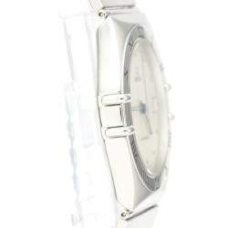 Omega Silver White Stainless Steel Constellation 396.1070 Women's Wristwatch 33 MM