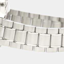 Pre Owned Omega Black Stainless Steel Speedmaster Date 3513.50 Automatic Men's Wristwatch 39 MM